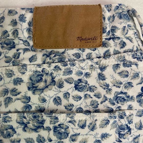 Madewell Blue Floral Skinny Jeans - Picture 6 of 6